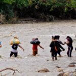 Trochas en frontera con Colombia